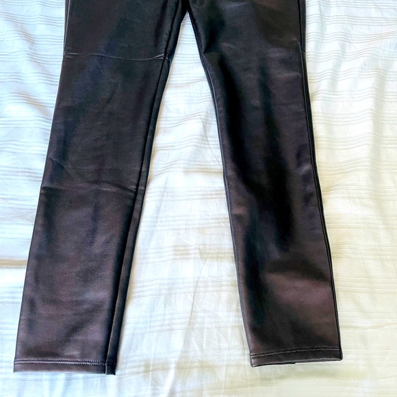 Loft Faux Leather Leggings - Picture 2 of 9